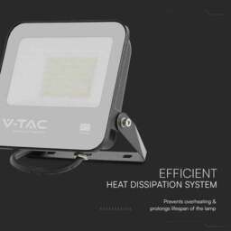 V-TAC 50W LED Floodlight Outdoor Wall Light - thumbnail 3