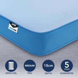 JayBe Simply Kid's Medium Waterproof Foam Free Open Coil Mattress