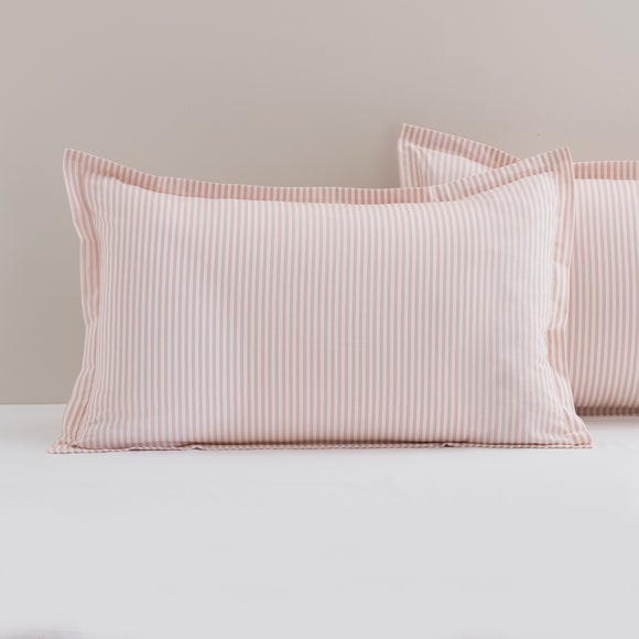 Durham Stripe 100% Cotton Oxford Pillowcase - image 1