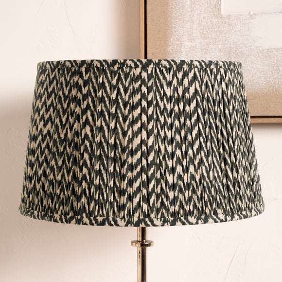 Vienna Chevron Mushroom Pleat Lamp Shade - image 1
