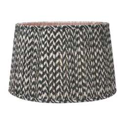 Vienna Chevron Mushroom Pleat Lamp Shade - thumbnail 2