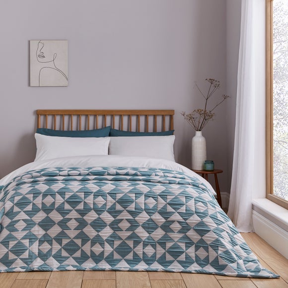 Finn Geo Quilted Bedspread - image 1