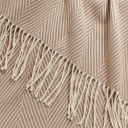 Foxton Herringbone Throw Blanket 130x180cm - thumbnail 2