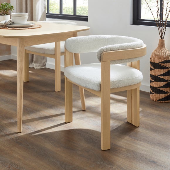 Lovato Dining Chair, Boucle - image 1