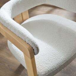 Lovato Dining Chair, Boucle - thumbnail 4