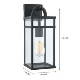 Dalton Industrial Outdoor Wall Light - thumbnail 5