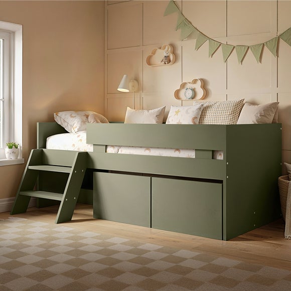 Logan Low Sleeper Bed Frame With Toybox - image 1