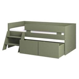 Logan Low Sleeper Bed Frame With Toybox - thumbnail 4