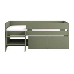 Logan Low Sleeper Bed Frame With Toybox - thumbnail 5