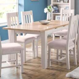 Richmond 4-6 Seater Rectangular Extendable Dining Table - thumbnail 3
