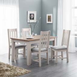 Richmond 4-6 Seater Rectangular Extendable Dining Table - thumbnail 1