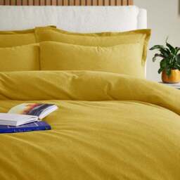 Elements 100% Cotton Jersey Plain Duvet Cover & Pillowcase Set​ - thumbnail 2