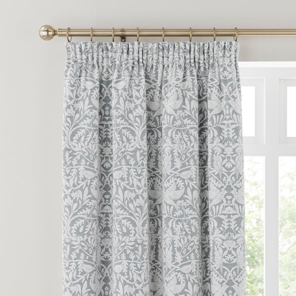 Alora Chenille Thermal Pencil Pleat Curtains - image 1