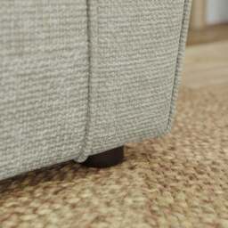 Blake Curved Arm Chunky Chenille 3 Seater Sofa - thumbnail 3