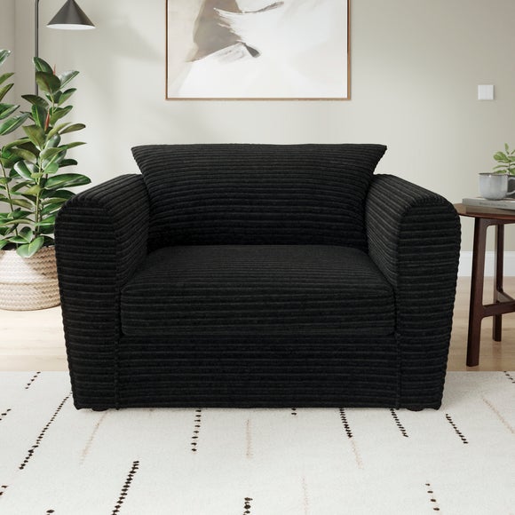 Blake Horizontal Jumbo Cord Snuggle Chair - image 1
