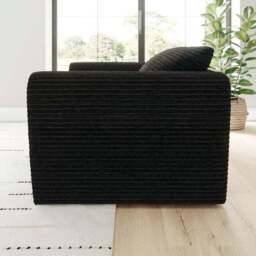 Blake Horizontal Jumbo Cord Snuggle Chair - thumbnail 2