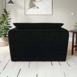 Blake Horizontal Jumbo Cord Snuggle Chair - thumbnail 3