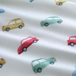 Classic Cars 100% Cotton Duvet Cover & Pillowcase Set - thumbnail 3
