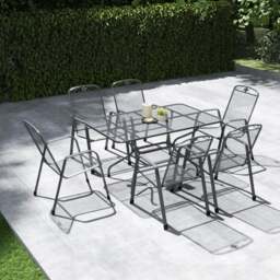 Pacific Lifestyle Savoy Rectangular 6 Seater Dining Set - thumbnail 1
