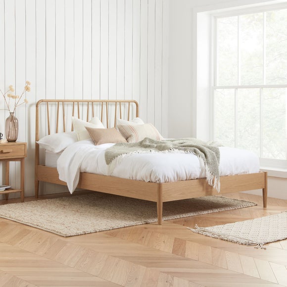 Jesper Oak Effect Bed Frame - image 1