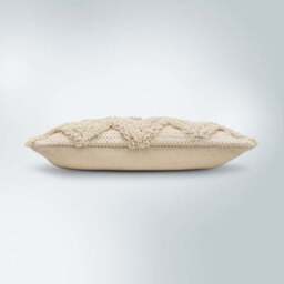 Zig Zag Tufted Cotton Cushion - thumbnail 2