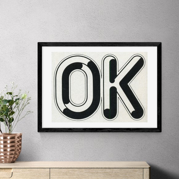 East End Prints OK Print by Vintage by Hemingway - image 1