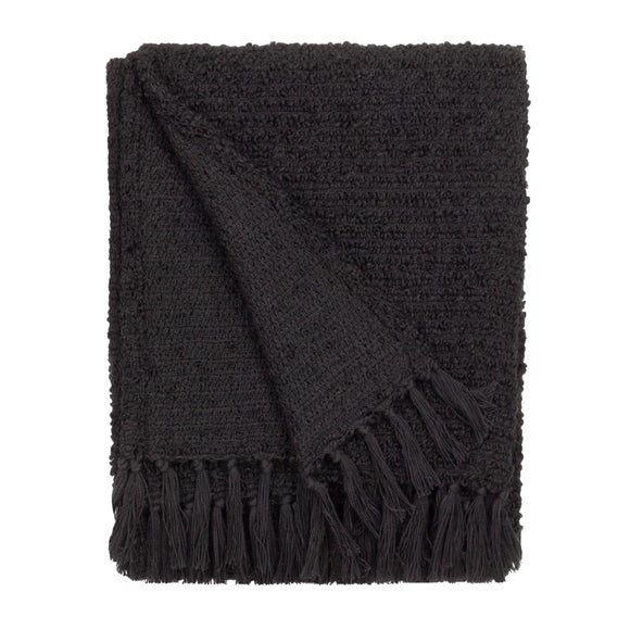 Yard Candar Cosy Woven Tassel Throw Blanket - image 1