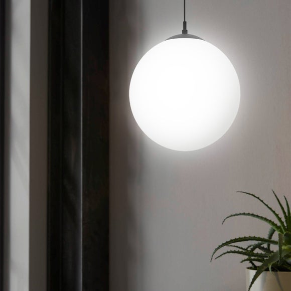 EGLO Rondo Spherical Opal Glass Pendant Light - image 1