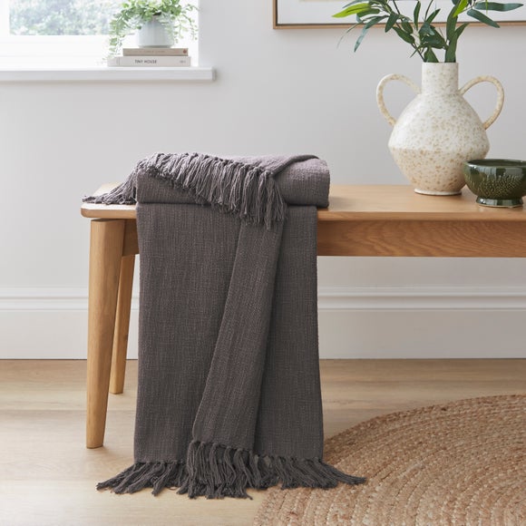Westcott Slub Cotton Throw Blanket - image 1