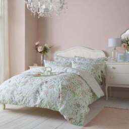 Holly Willoughby Floral Sketch 100% Cotton Oxford Pillowcase - thumbnail 3