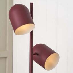 Pacific Lifestyle Finn Metal Cloche Two Head Floor Lamp - thumbnail 2