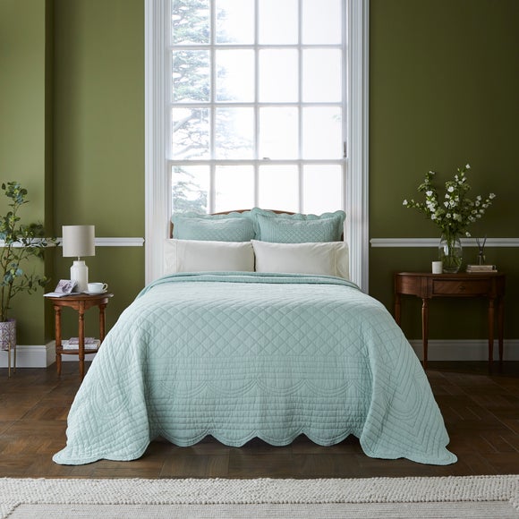 Dorma Soft Scalloped Bedspread - image 1