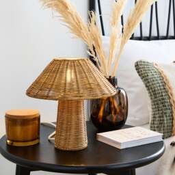 Ruri Rattan Table Lamp - thumbnail 1
