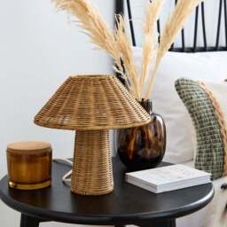 Ruri Rattan Table Lamp - thumbnail 6