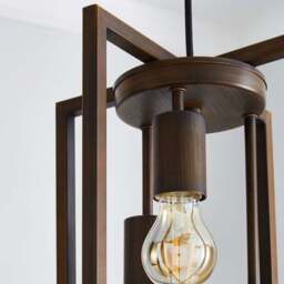 London Industrial 3 Light Pendant Light - thumbnail 3