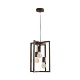 London Industrial 3 Light Pendant Light - thumbnail 5