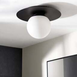 Elements Tela Bathroom Flush Ceiling Light - thumbnail 2