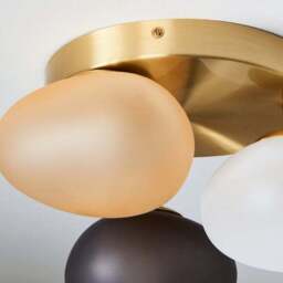 Pebble 3 Light Flush Ceiling Light - thumbnail 4