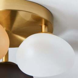 Pebble 3 Light Flush Ceiling Light - thumbnail 3