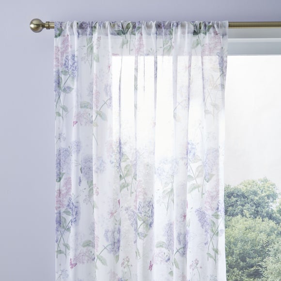 Wild Hydrangea Slot Top Voile Panel - image 1