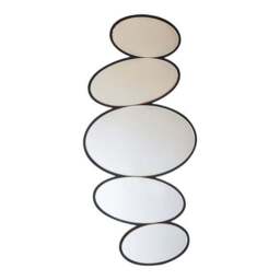 Alya Pebble Stack Wall Mirror - thumbnail 3