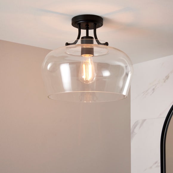 Lilier Bathroom Flush Ceiling Light - image 1