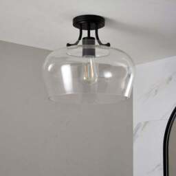 Lilier Bathroom Flush Ceiling Light - thumbnail 2
