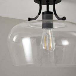 Lilier Bathroom Flush Ceiling Light - thumbnail 3