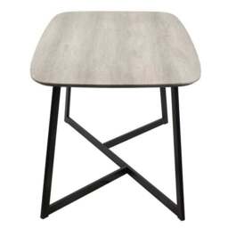 Pacific 4 Seater Ukiah Dining Table, Wood Effect - thumbnail 3