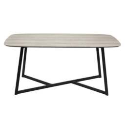 Pacific 4 Seater Ukiah Dining Table, Wood Effect - thumbnail 4