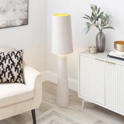 Nesa Velvet Floor Lamp
