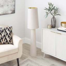 Nesa Velvet Floor Lamp - thumbnail 6