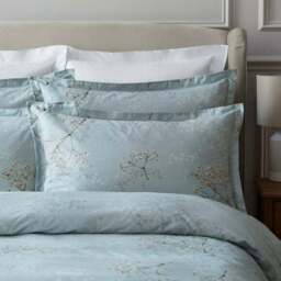 Dorma Gypsophilia Mineral 100% Cotton Duvet Cover & Pillowcase Set - thumbnail 2