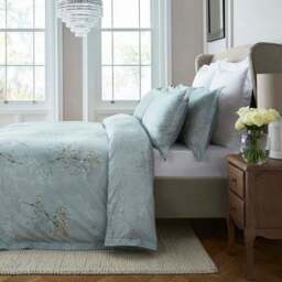 Dorma Gypsophilia Mineral 100% Cotton Duvet Cover & Pillowcase Set - thumbnail 4